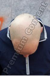 Hair Man White Athletic Bald